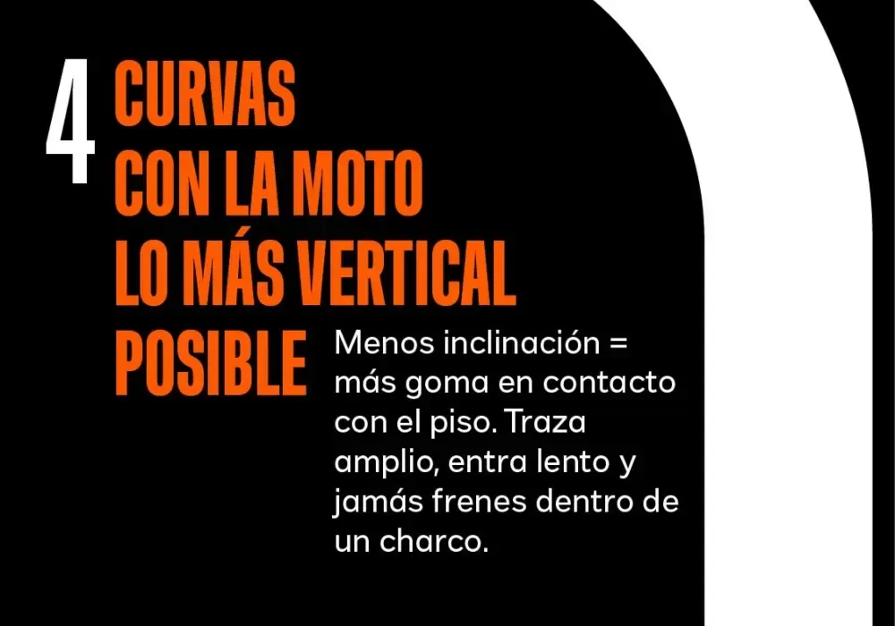 Consejos para conducir tu moto en lluvia